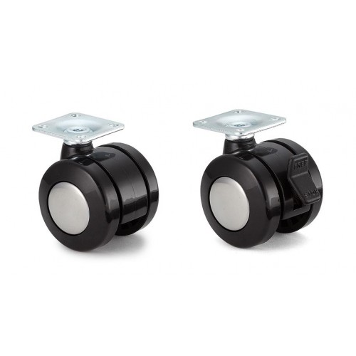 Twin Wheel Caster (Plate Type)